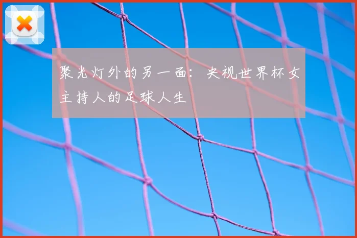 聚光灯外的另一面：央视世界杯女主持人的足球人生